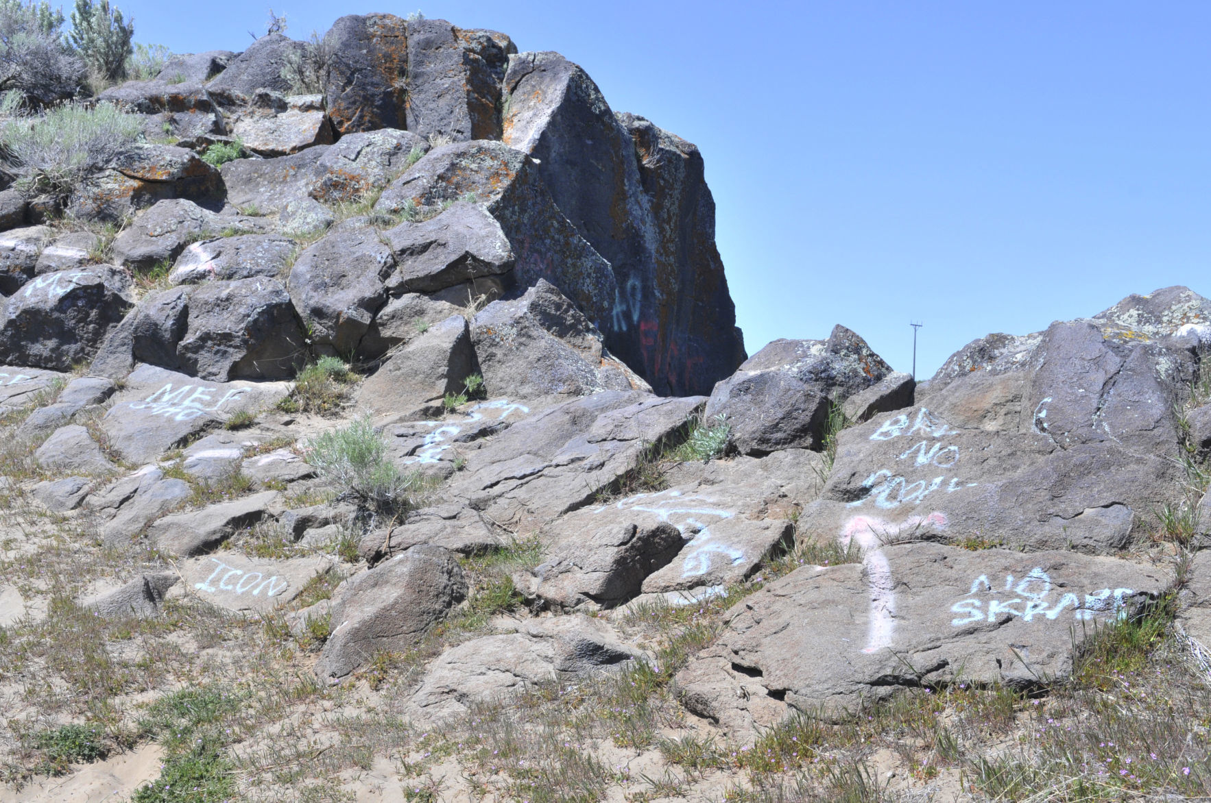 Milner graffiti